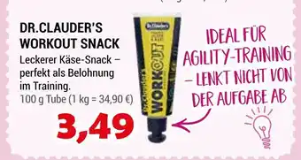 Zookauf Dr.clauder's workout snack Angebot