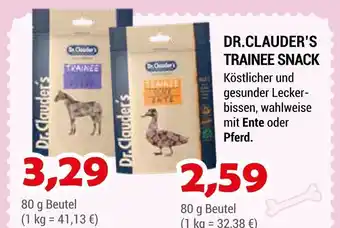 Zookauf Dr.clauder's trainee snack Angebot