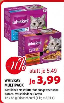 Zookauf Whiskas multipack Angebot