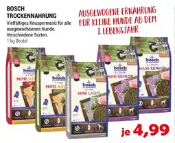 Zookauf Bosch trockennahrung Angebot