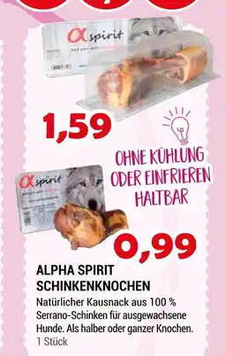 Zookauf Alpha spirit schinkenknochen Angebot