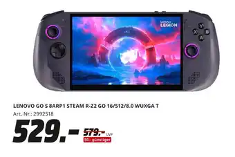 MediaMarkt Lenovo go s 8arp1 steam r-z2 go 16/512/8.0 wuxga t Angebot