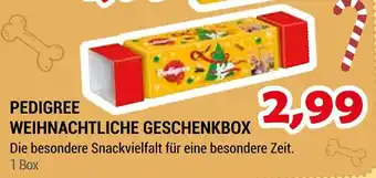 Zookauf Pedigree weihnachtliche geschenkbox Angebot