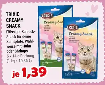 Zookauf Trixie creamy snack huhn Angebot