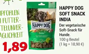 Zookauf Happy dog soft snack india Angebot