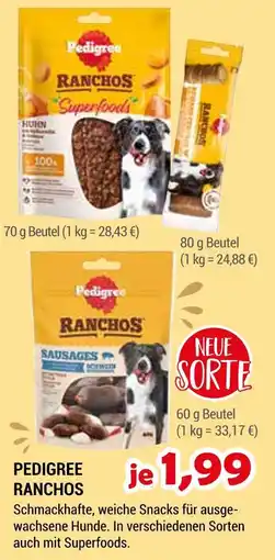 Zookauf Pedigree ranchos superfoods Angebot