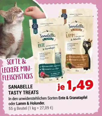 Zookauf Sanabelle tasty treats Angebot