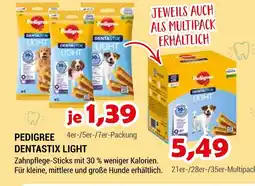 Zookauf Pedigree dentastix light Angebot