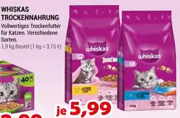 Zookauf Whiskas trockenfutter Angebot