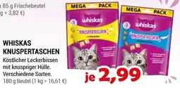 Zookauf Whiskas knuspertaschen Angebot