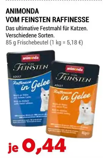Zookauf Animonda vom feinsten raffinesse Angebot