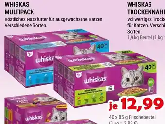 Zookauf Whiskas multipack Angebot