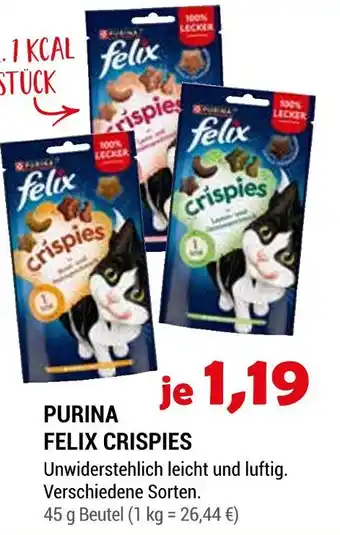 Zookauf Purina felix crispies Angebot