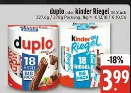 Edeka Duplo 18 riegel Angebot