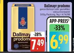 Edeka Dallmayr prodomo Angebot