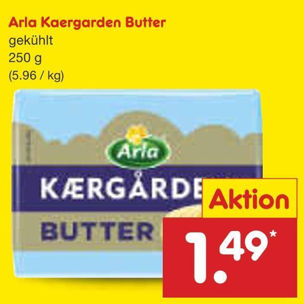 Stilvolle Butter Angebot Netto Ebenbild