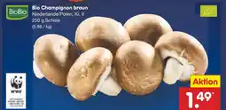 Netto Marken-Discount Biobio bio champignon braun Angebot