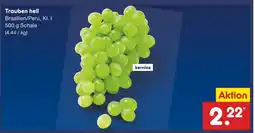 Netto Marken-Discount Trauben hell Angebot
