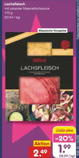 Netto Marken-Discount Lachsfleisch Angebot