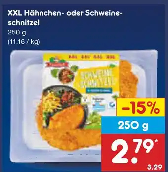 Netto Marken-Discount Xxl hähnchen- oder schweine-schnitzel Angebot