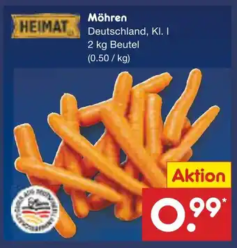 Netto Marken-Discount Heimat möhren Angebot