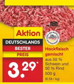 Netto Marken-Discount Gut ponholz hackfleisch gemischt Angebot