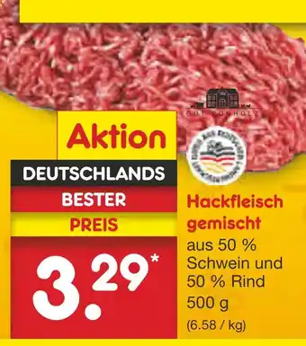 Netto Marken-Discount Gut ponholz hackfleisch gemischt Angebot
