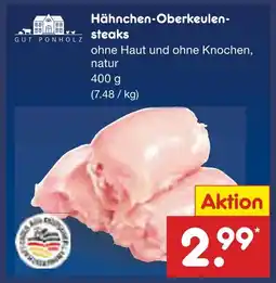 Netto Marken-Discount Gut ponholz hähnchen-oberkeulen-steaks Angebot