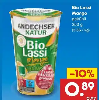 Netto Marken-Discount Andechser natur bio lassi mango Angebot
