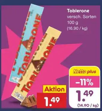 Netto Marken-Discount Toblerone Angebot