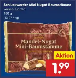 Netto Marken-Discount Schluckwerder mini nugat baumstämme Angebot
