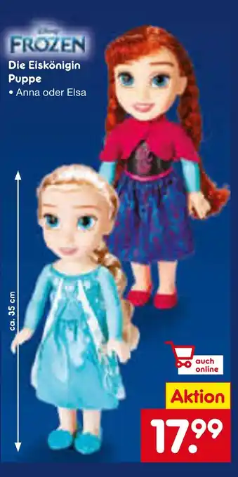 Netto Marken-Discount Disney frozen die eiskönigin puppe anna Angebot