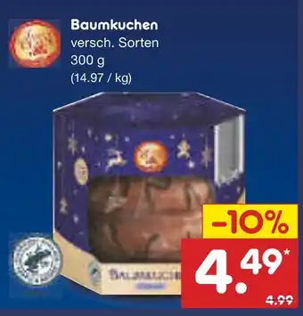 Netto Marken-Discount Baumkuchen Angebot