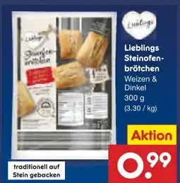 Netto Marken-Discount Lieblings steinofenbrötchen Angebot