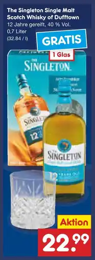 Netto Marken-Discount The singleton single malt scotch whisky of dufftown Angebot