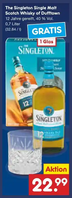 Netto Marken-Discount The singleton single malt scotch whisky of dufftown Angebot