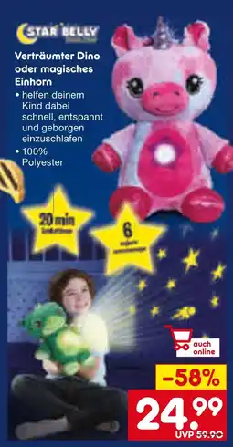 Netto Marken-Discount Star belly verträumter dino Angebot
