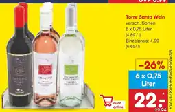Netto Marken-Discount Torre santa wein Angebot