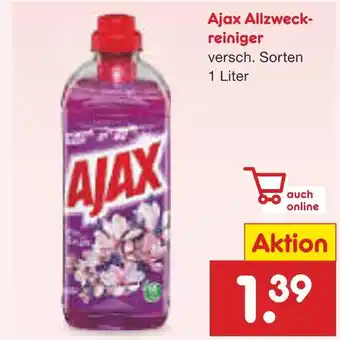 Netto Marken-Discount Ajax allzweckreiniger Angebot