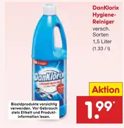 Netto Marken-Discount Danklorix hygiene-reiniger Angebot