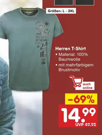 Netto Marken-Discount Herren t-shirt Angebot