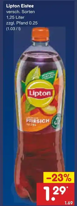 Netto Marken-Discount Lipton eistee Angebot