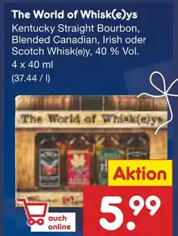 Netto Marken-Discount The world of whisk(e)ys Angebot