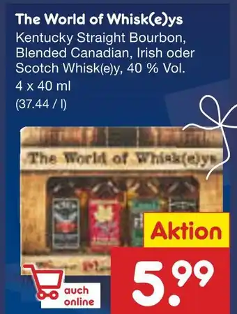 Netto Marken-Discount The world of whisk(e)ys Angebot