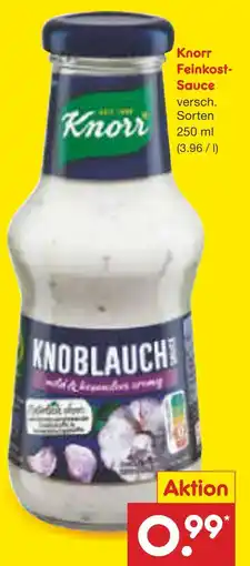 Netto Marken-Discount Knorr feinkost-sauce Angebot