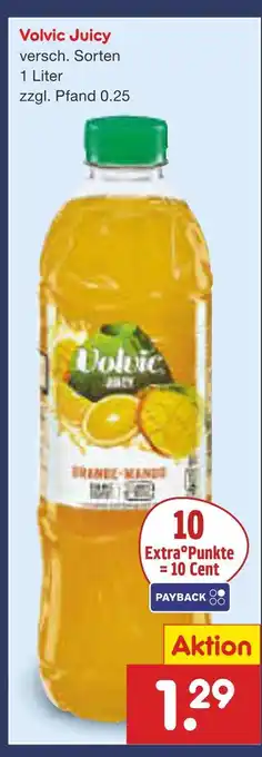 Netto Marken-Discount Volvic juicy Angebot