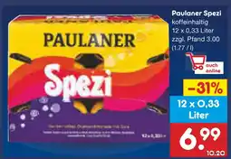 Netto Marken-Discount Paulaner spezi Angebot