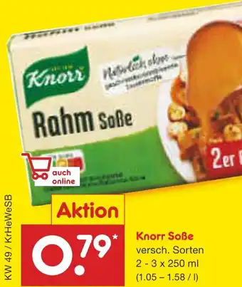 Netto Marken-Discount Knorr soße Angebot
