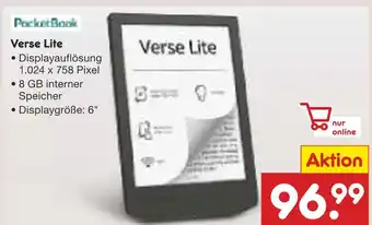 Netto Marken-Discount Pocketbook verse lite Angebot