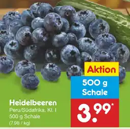 Netto Marken-Discount Heidelbeeren Angebot
